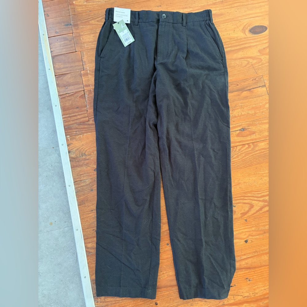 The Kooples Black Straight-Leg Trousers